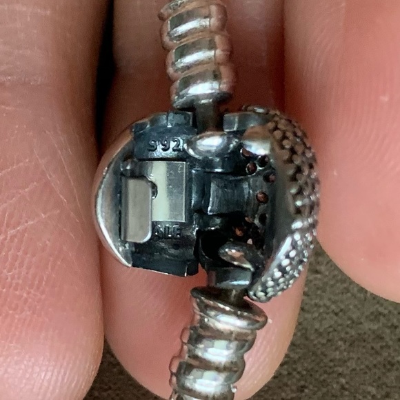 Pandora Pave Heart Claps Bracelet w/ 9 NEW Sanrio Hello Kitty Theme Charms - Picture 16 of 17